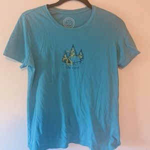 blue life is good tee!